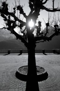 Sunlight drilled Hole