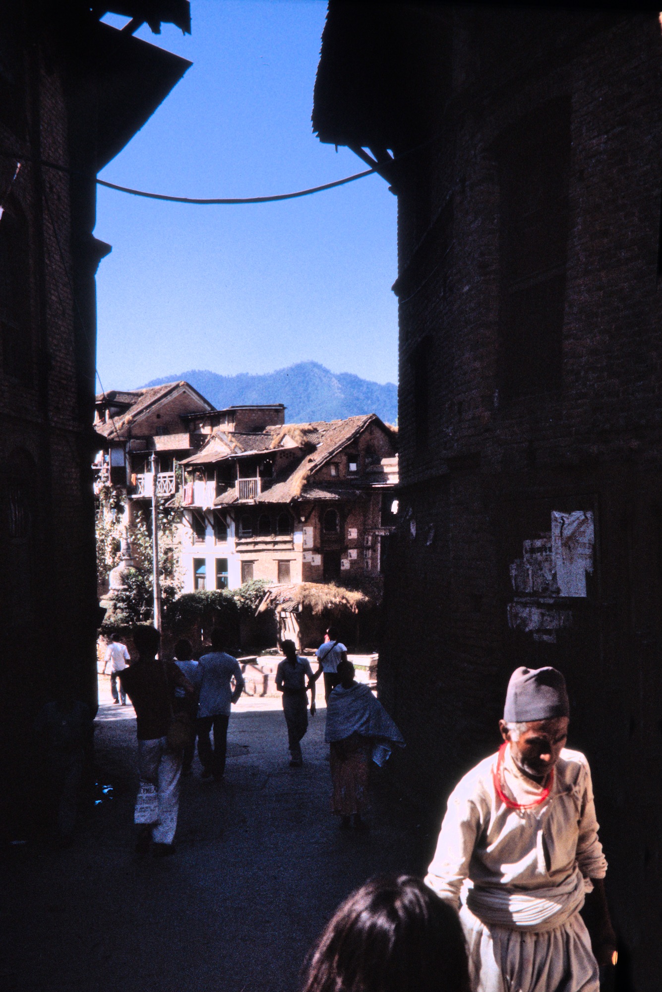 1981 Kathmandu Street Scene