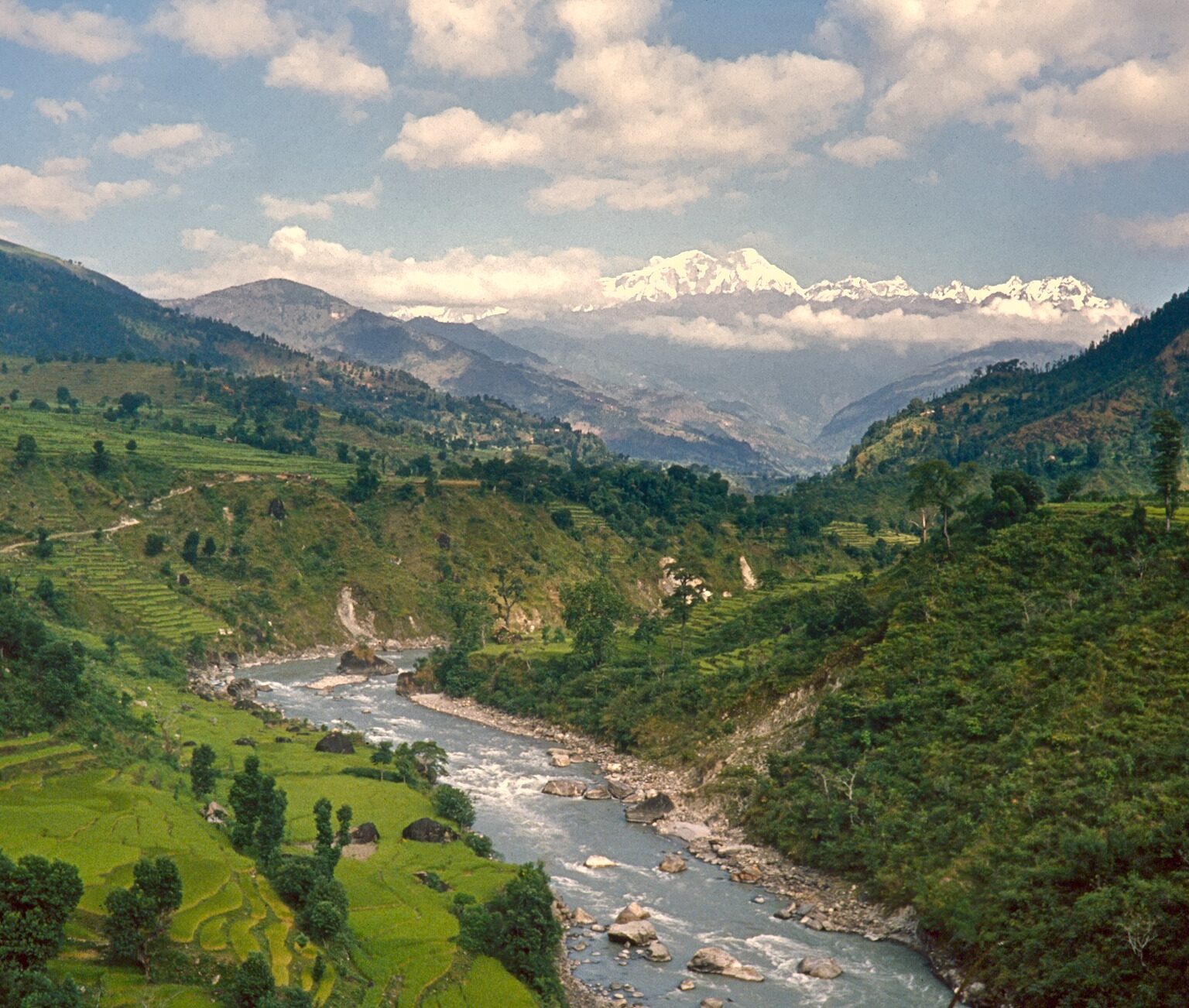 Along the Marsyangdi Khola