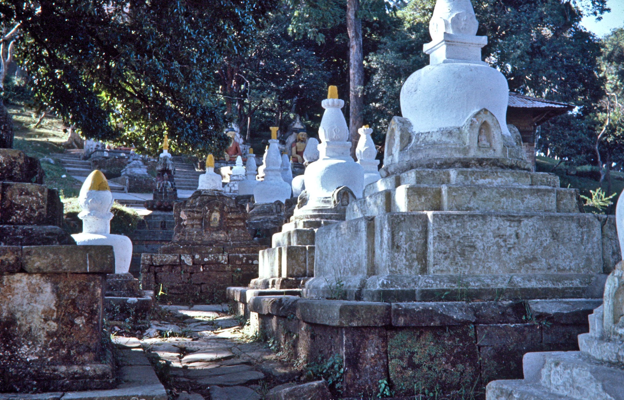 Chorten in the Temple Area