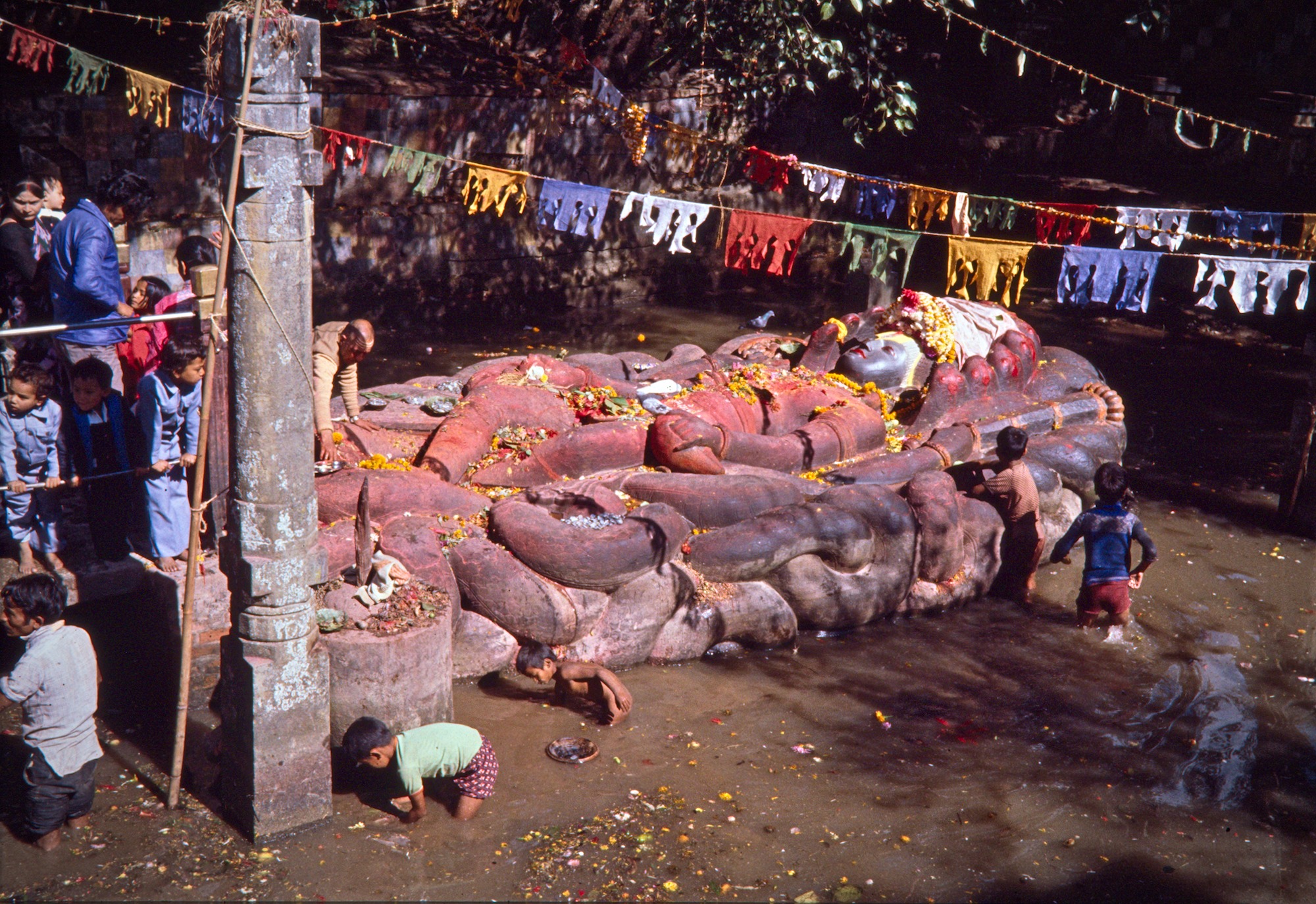 Reclining Vishnu of Bodanilkantha
