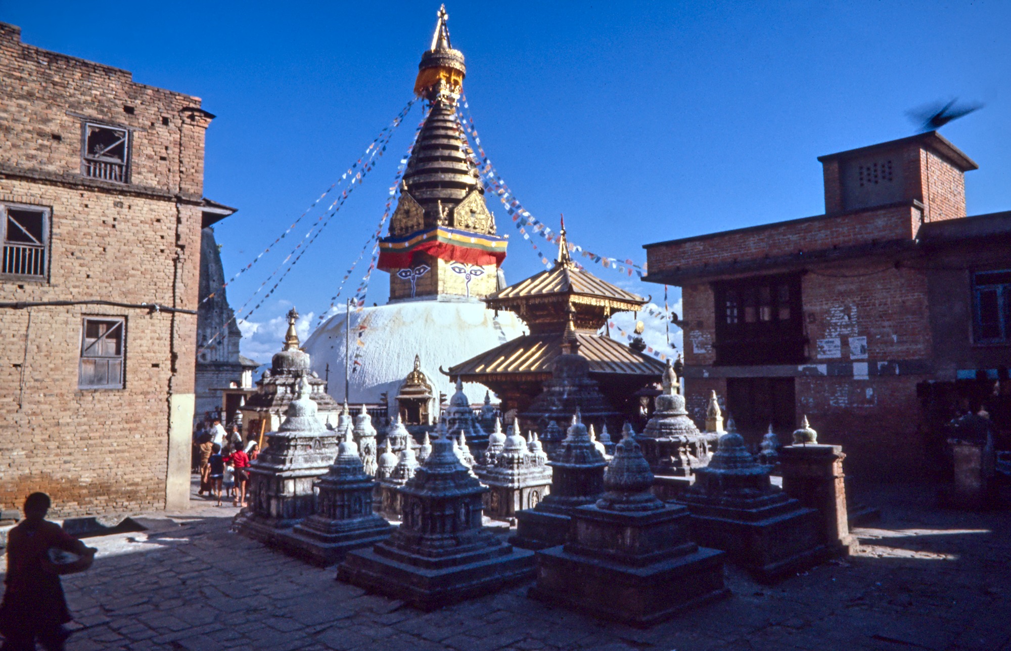 The Stupa of Swayambunath