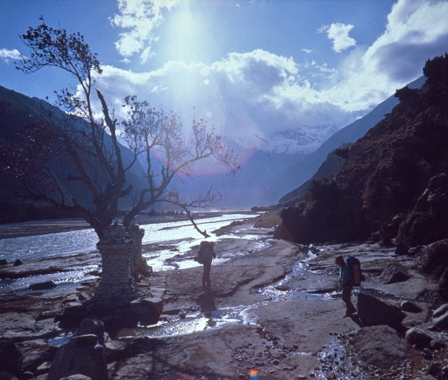 Downwards the Kali Gandaki Valley