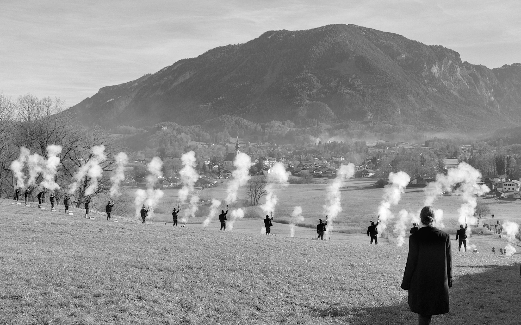 Saluting the New Year