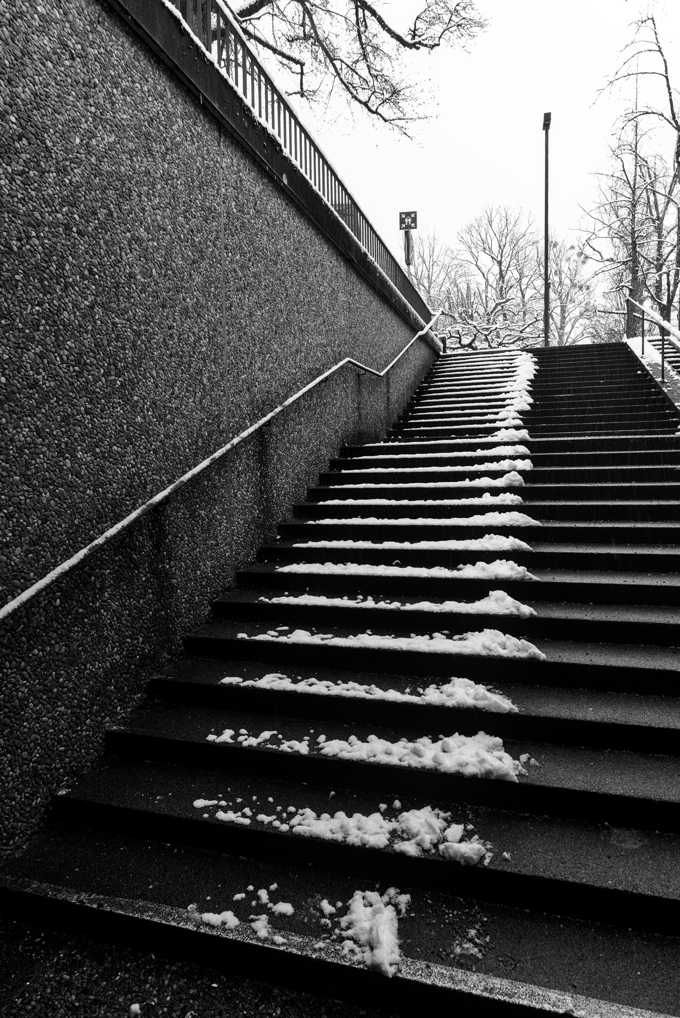 LIne of Snow
