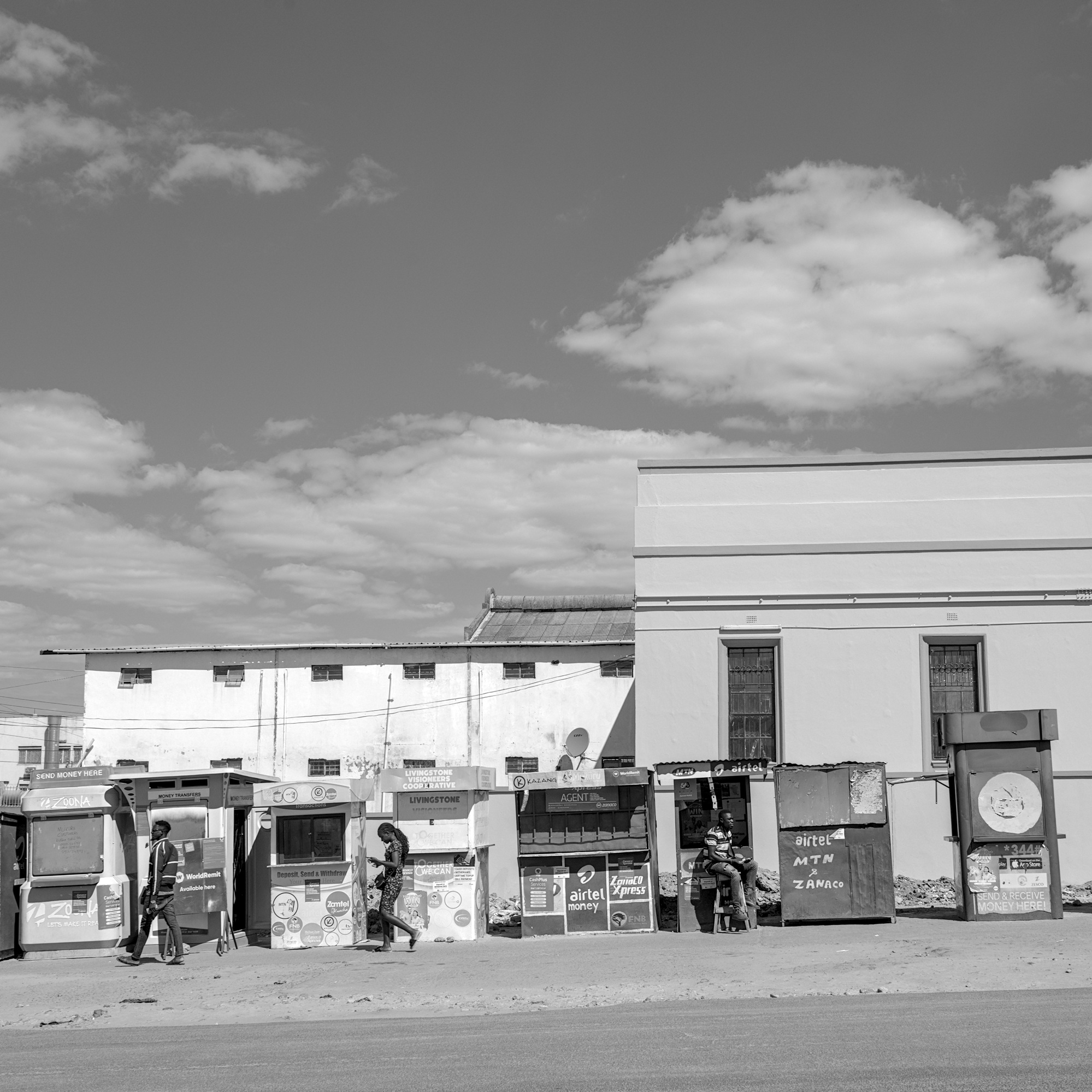 Street Vendor Stalls