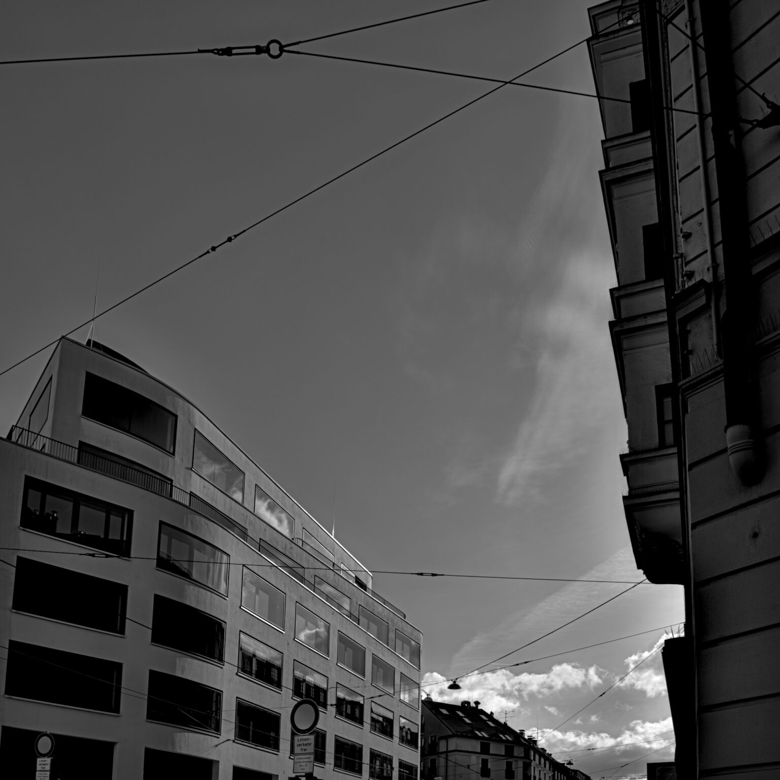 Winter Sky in the City