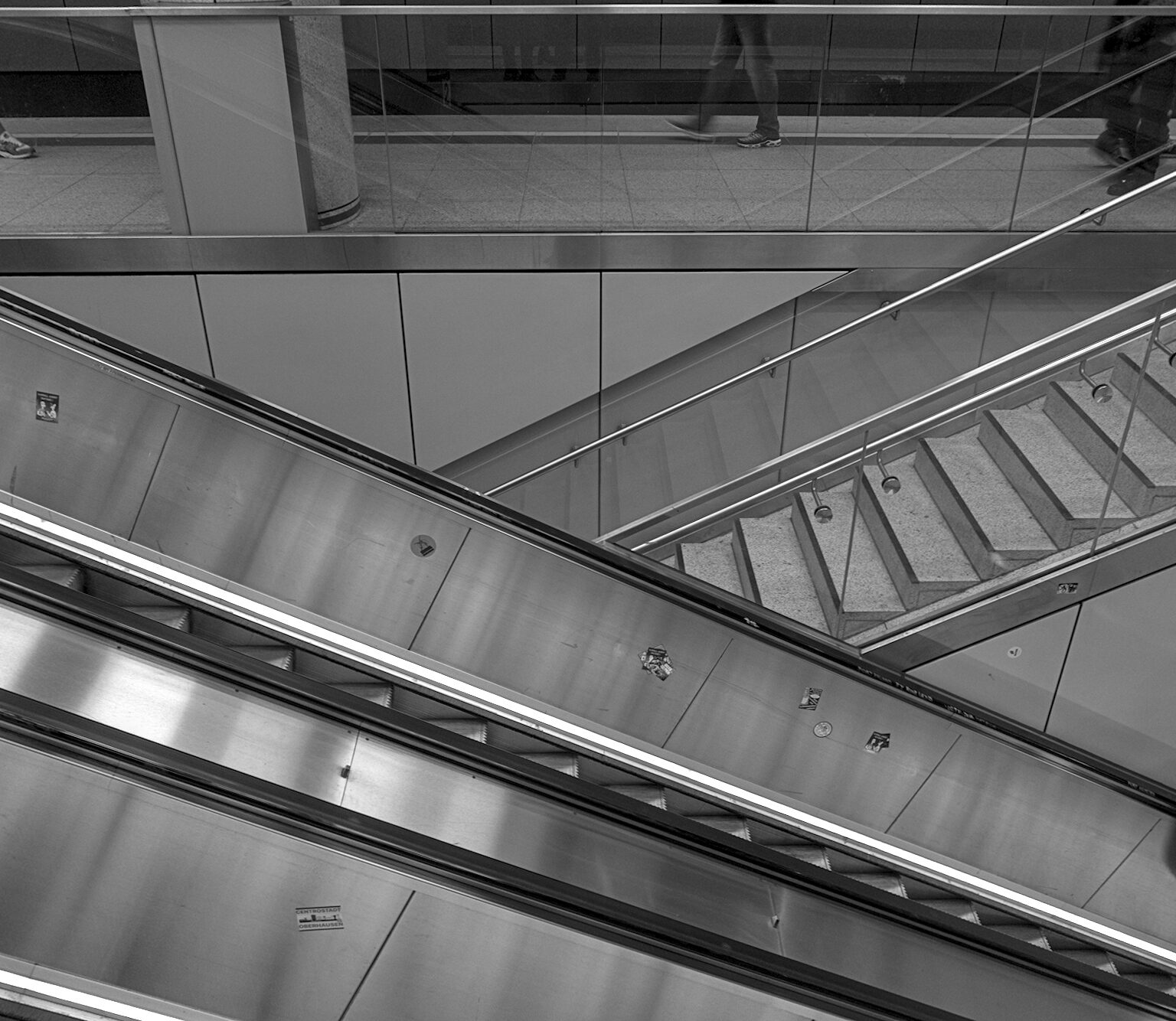 Stairs and People