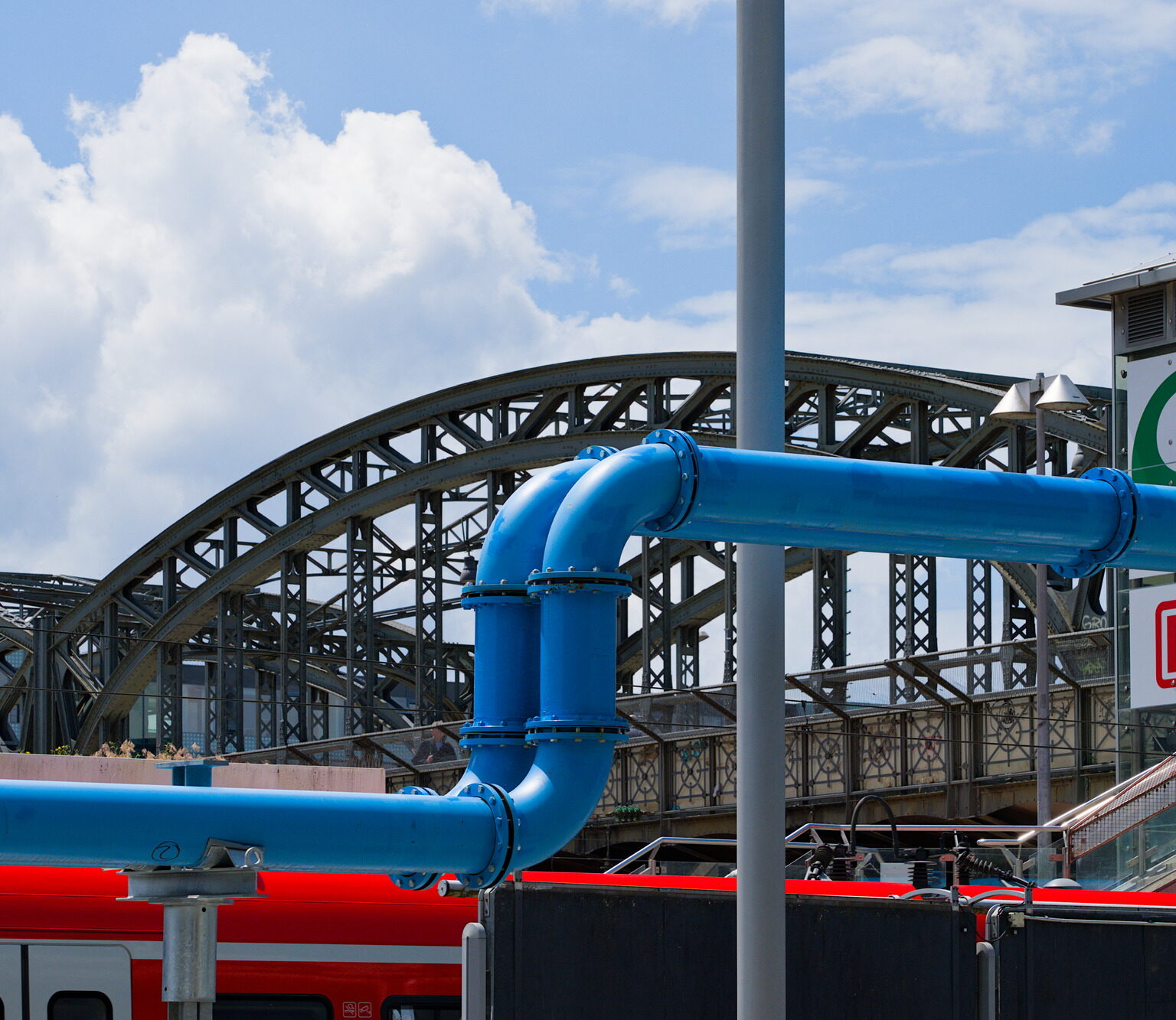 Blue Pipes