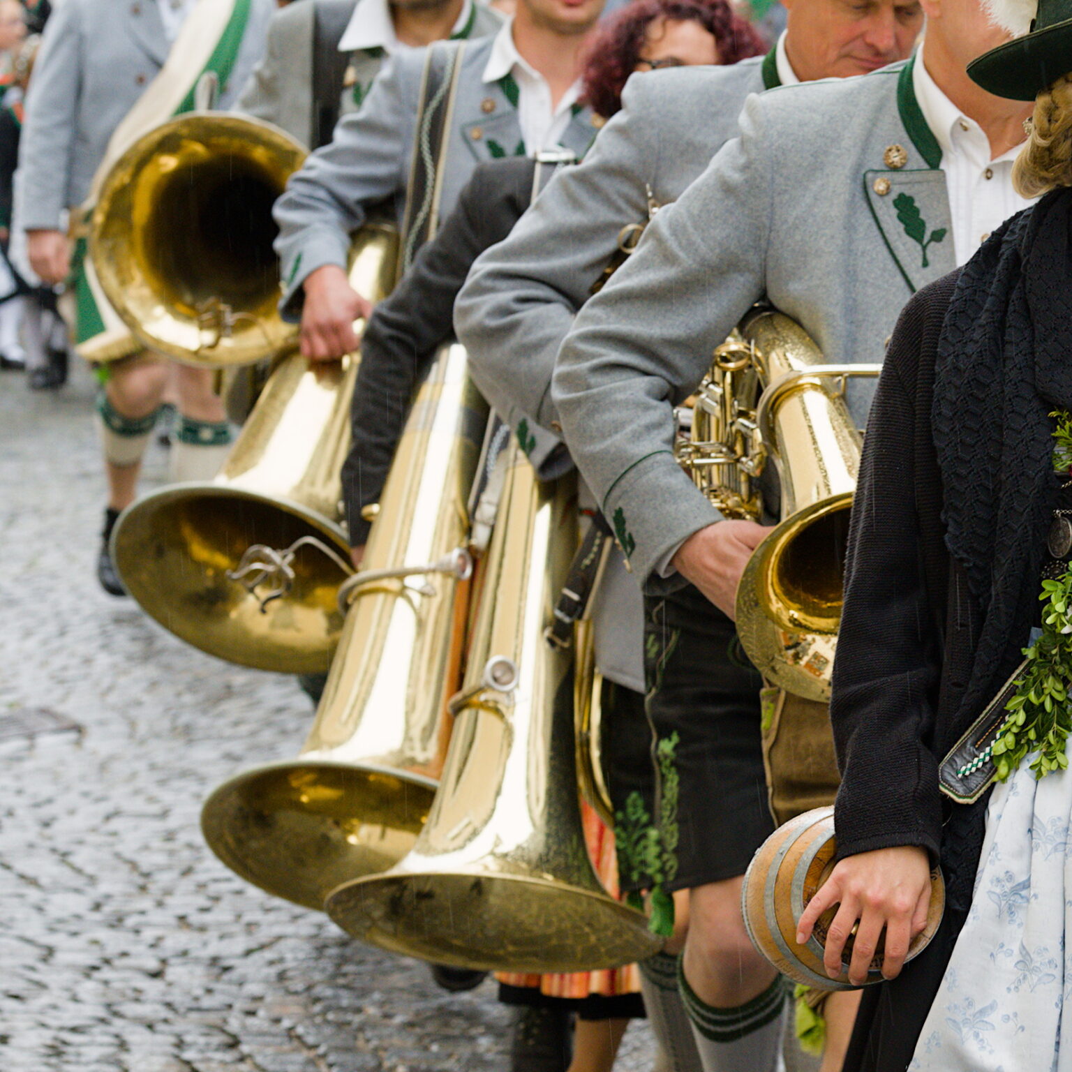 Brass coming