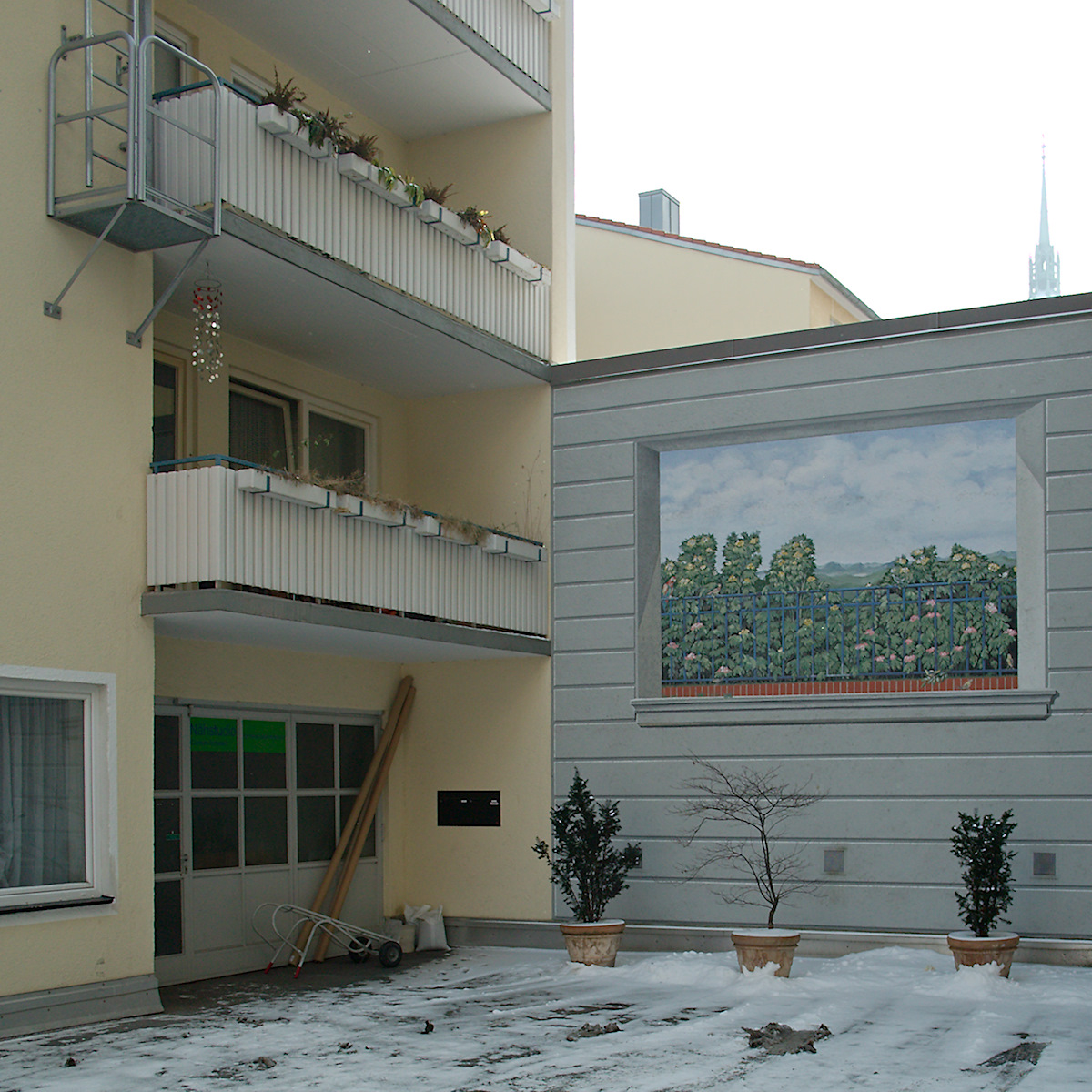 Backyard Mural