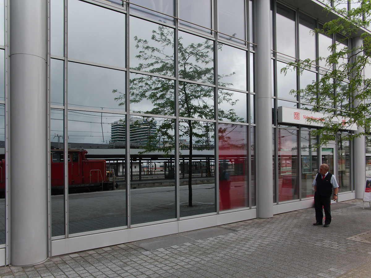 Train Station Reflection
