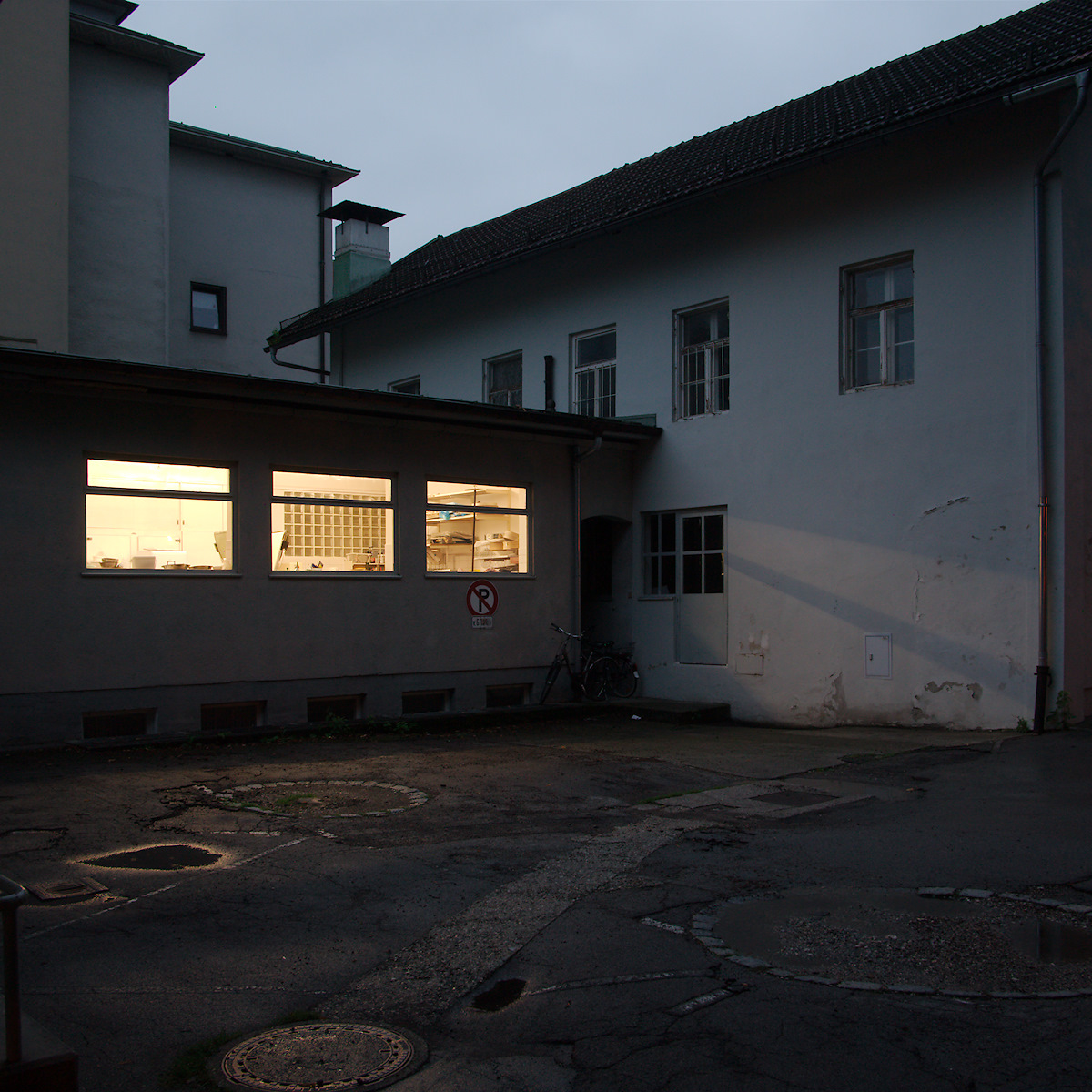 Behind the Confiserie