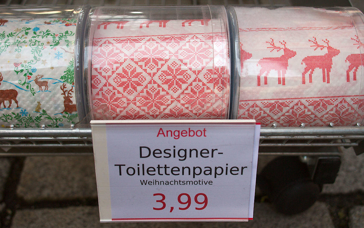 Christmas Bathroom Tissue