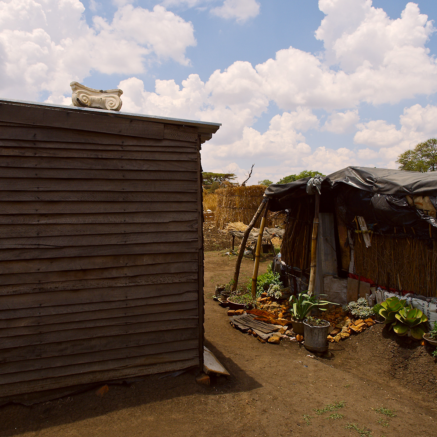 I can still see a small door