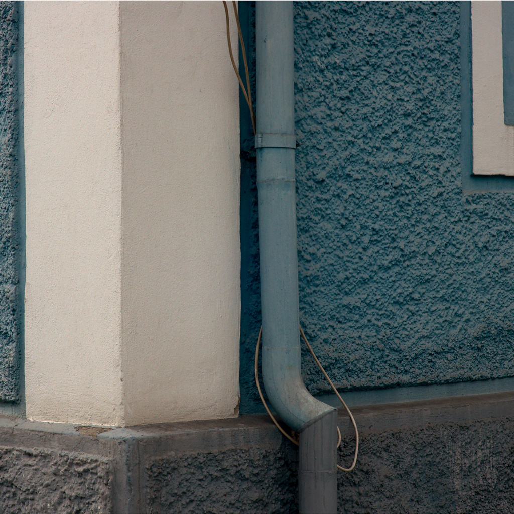 Blue Drainpipe
