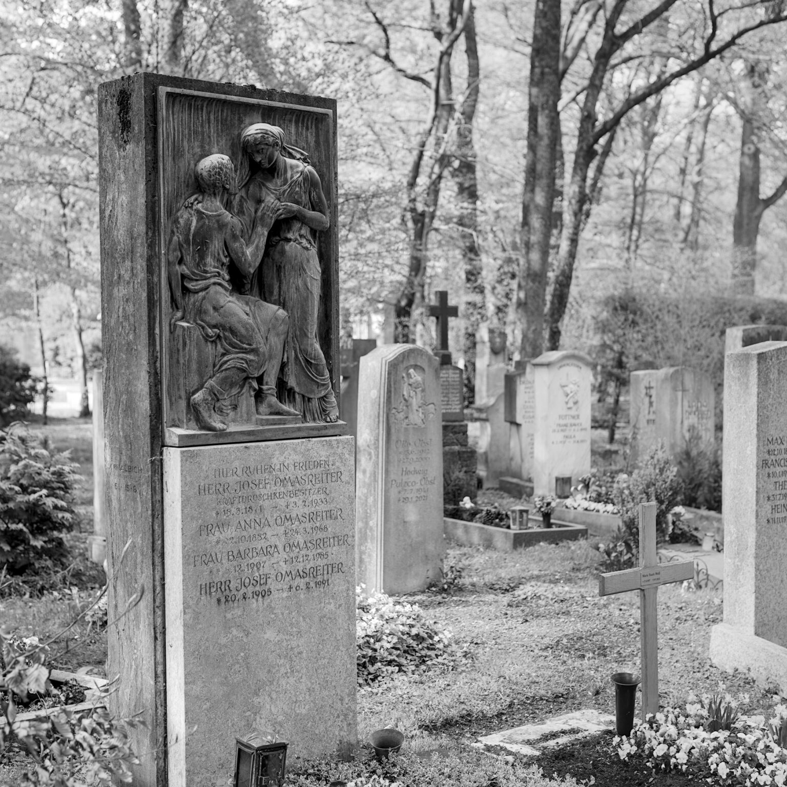 Spring in Ostfriedhof VII