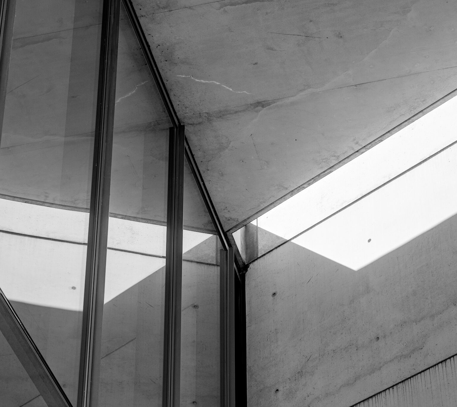 Pinakothek der Moderne II – concrete, glass, sunlight