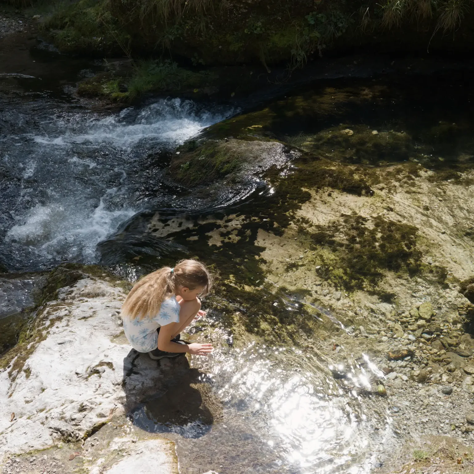 weissbachschlucht viii – playing by the water