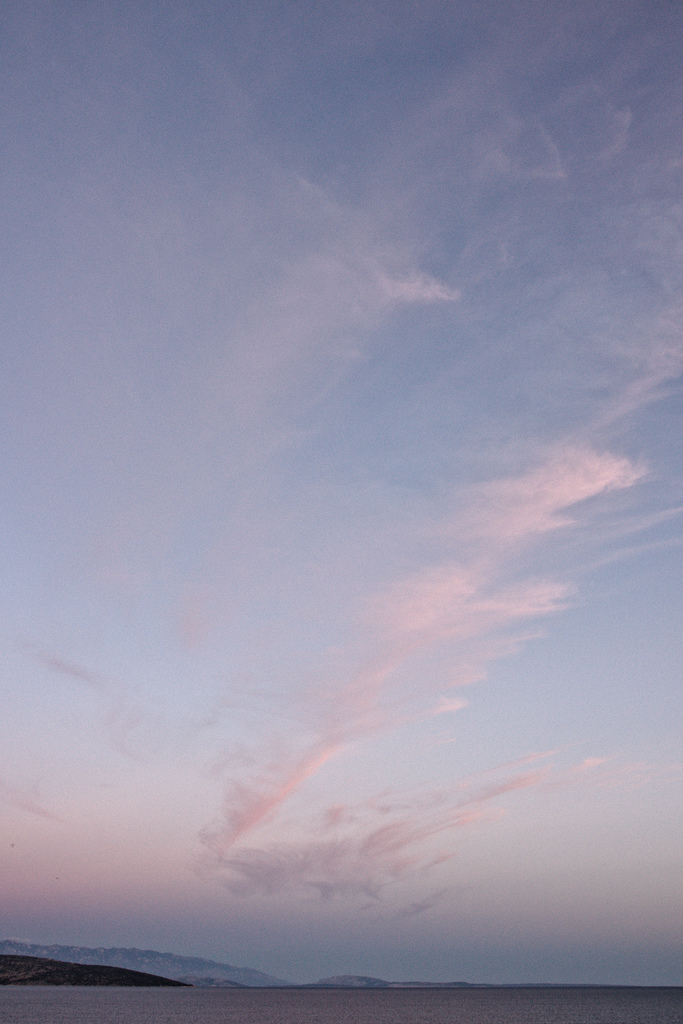 evening clouds, krk