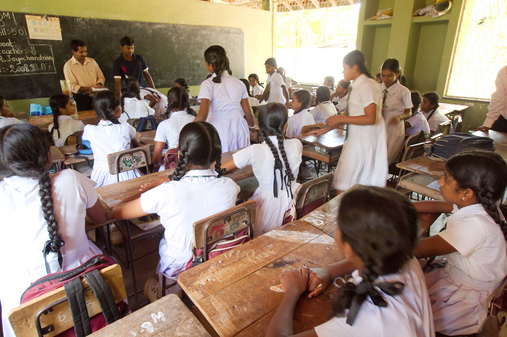 education on water hygienics, batticaloa, sri lanka