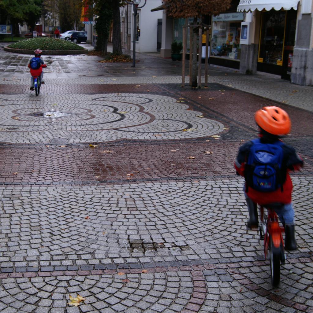 On the Way to Kindergarden