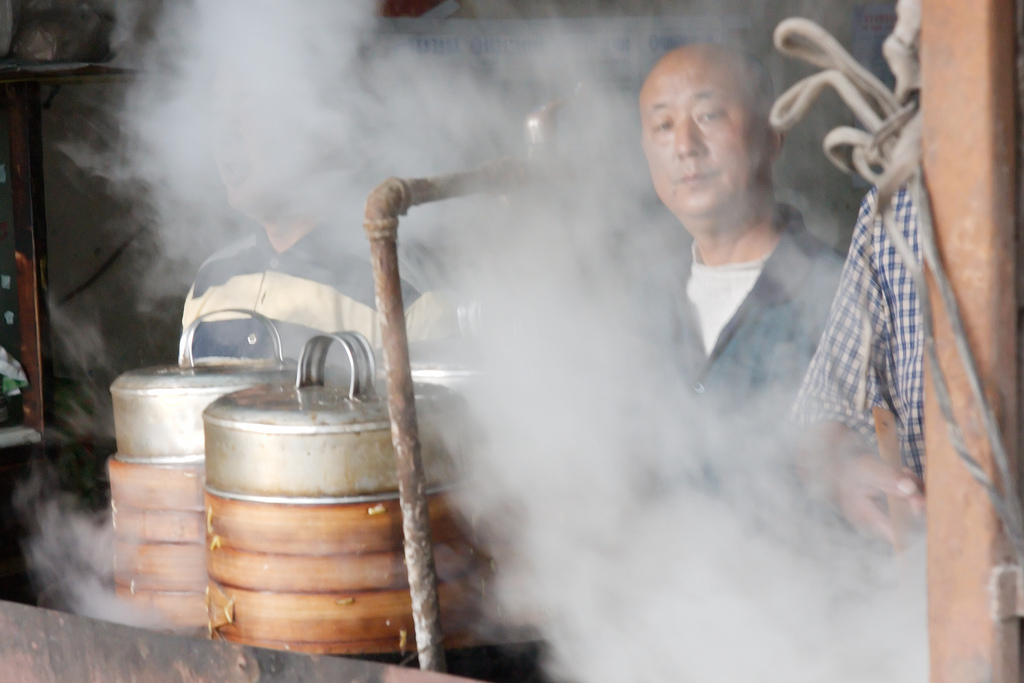 shao mai shop, nanjing
