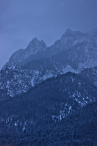 the ’sleeping witch‘ in a winter night