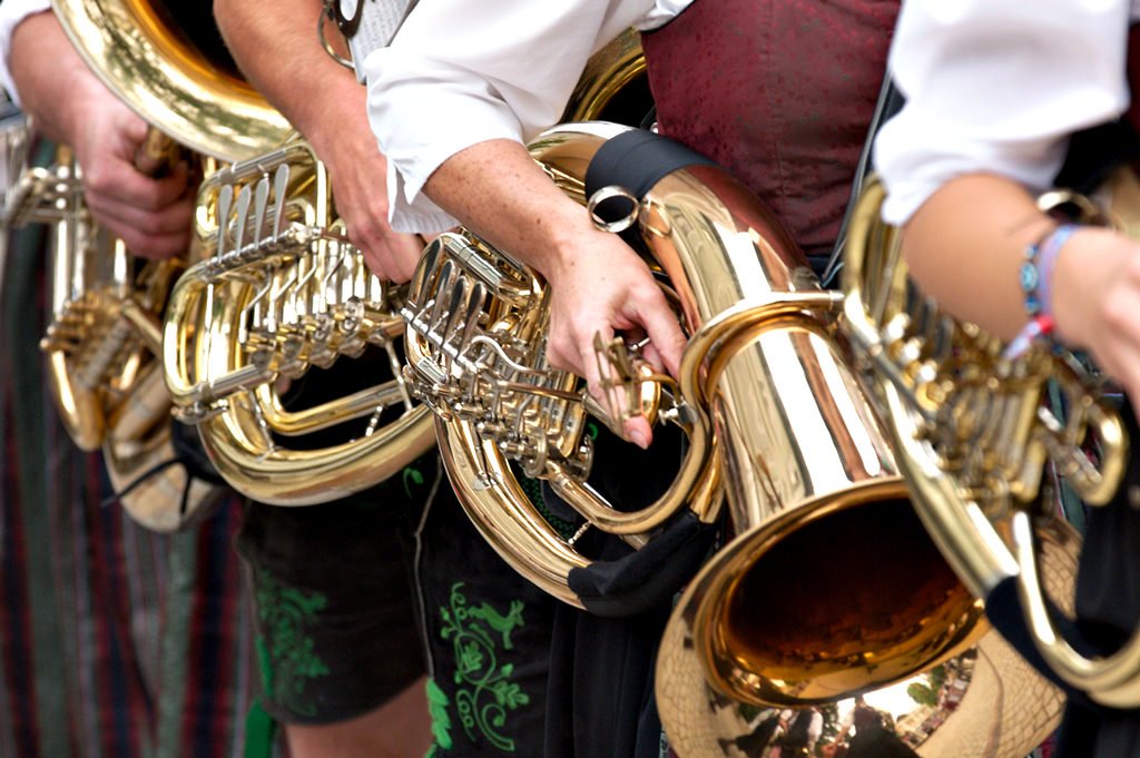 brass bands marching
