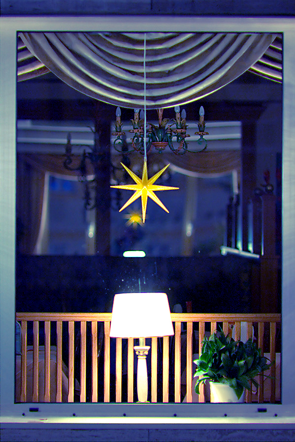 Coffee house window