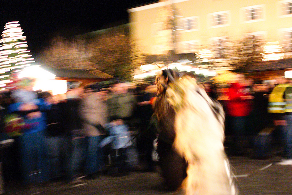 Krampus running
